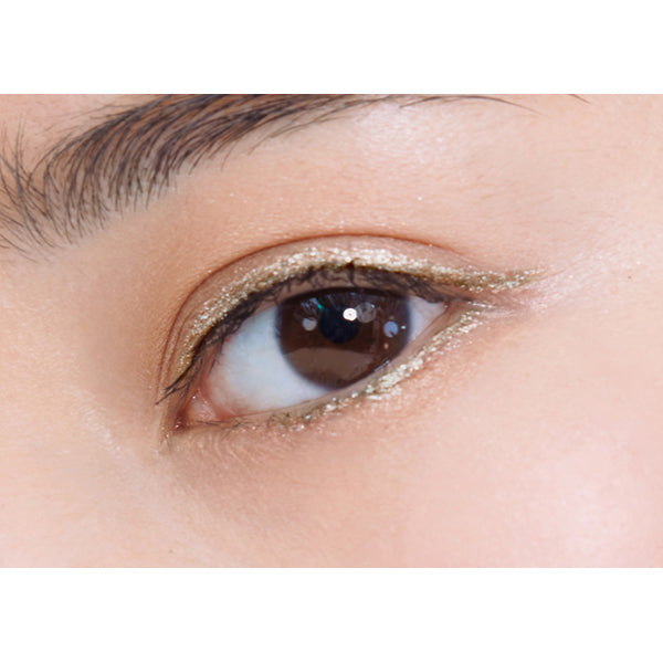 Kirei＆co. Glitter Liner (02 Yellow Gold), 1 unit