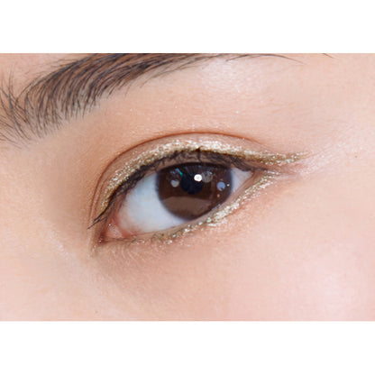 Kirei＆co. Glitter Liner (02 Yellow Gold), 1 unit