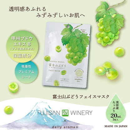 Daily Aroma Mt. Fuji Grape Face Mask, 20ml