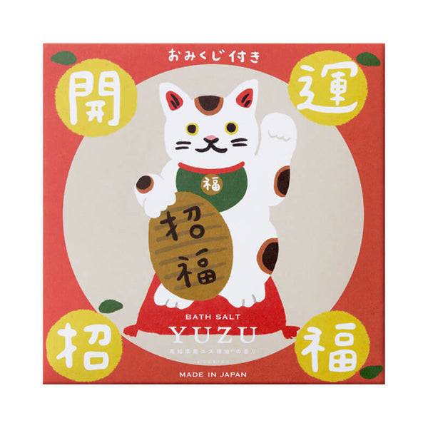 Daily Aroma Kochi Yuzu Peel Bath Salt (Manekineko), 40g