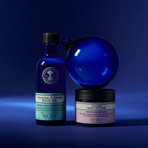 Neal’s Yard Remedies Aromatic Moisture Care Gift, Gift Box (100ml, 50ml)