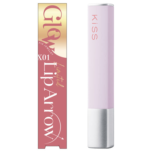 KiSS Lip Arrow Glow X (01 Fig Jewelry)
