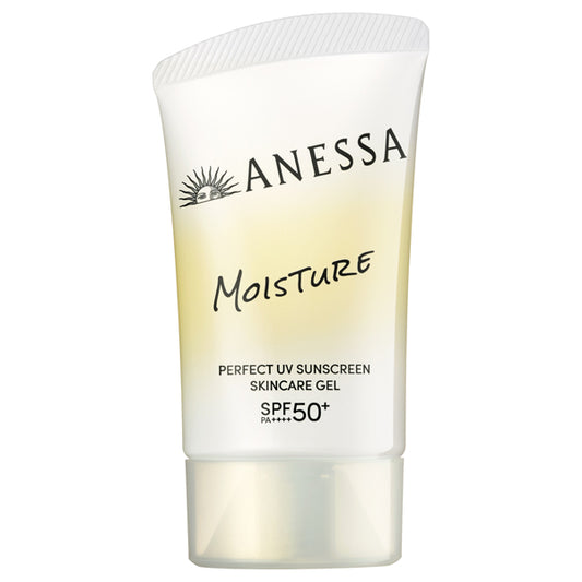 ANESSA Perfect UV Skin Care Gel NB, SPF50+ PA++++, 40g, Moisturizing and non-sticky, White floral scent