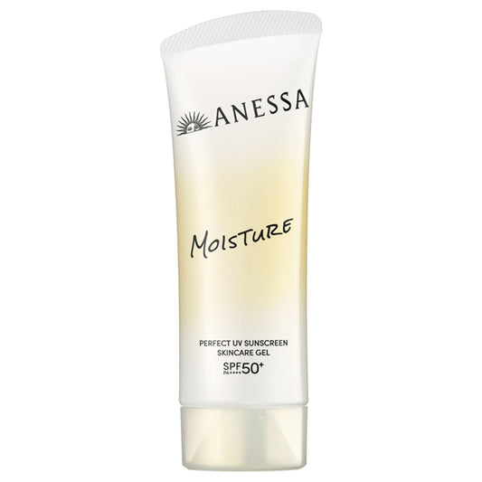 ANESSA Perfect UV Skincare Gel NB SPF50, 90g (Hydrating, Non-Sticky, White Floral)