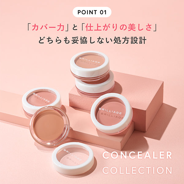 Brilliage Camouflage Concealer Cheek 01, 6.7g. Covers spots