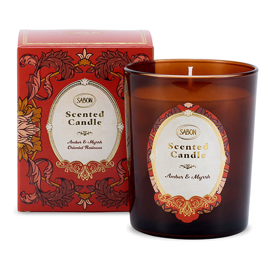 SABON Amber & Myrrh Candle, 180g