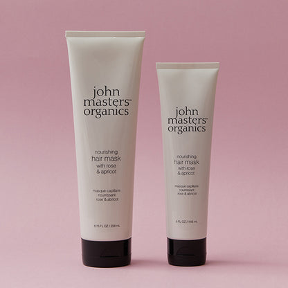 john masters organics R&A Hair Mask N, 148ml (Damask Rose)