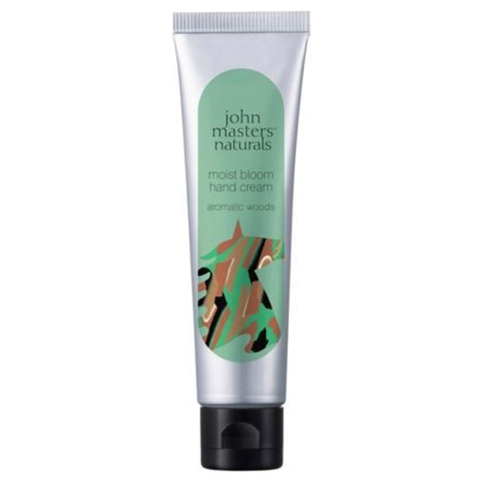 john masters organics Moist Bloom Hand Cream, 30g (Aromatic Woods)