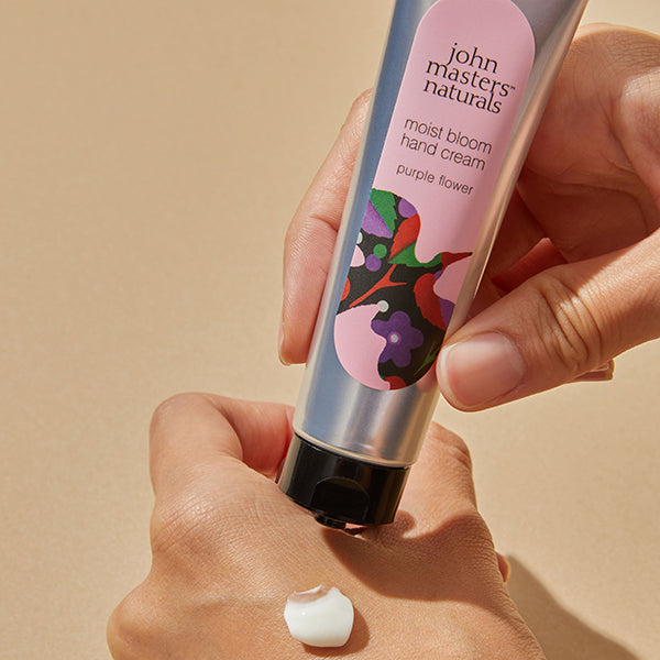 john masters organics Moist Bloom Hand Cream, 30g (Purple Flower)