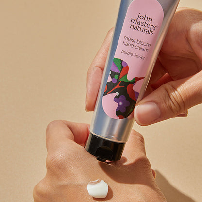 john masters organics Moist Bloom Hand Cream, 30g (Purple Flower)