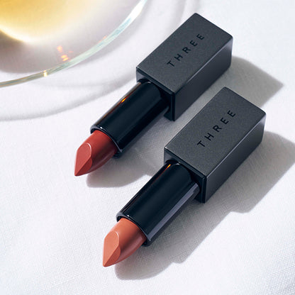 THREE Dream On Alluring Lipstick (08 Red Tea)