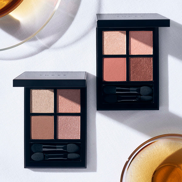 THREE Stargazing Eyeshadow Quad, 09 FLOWER SPACE, 6.7g