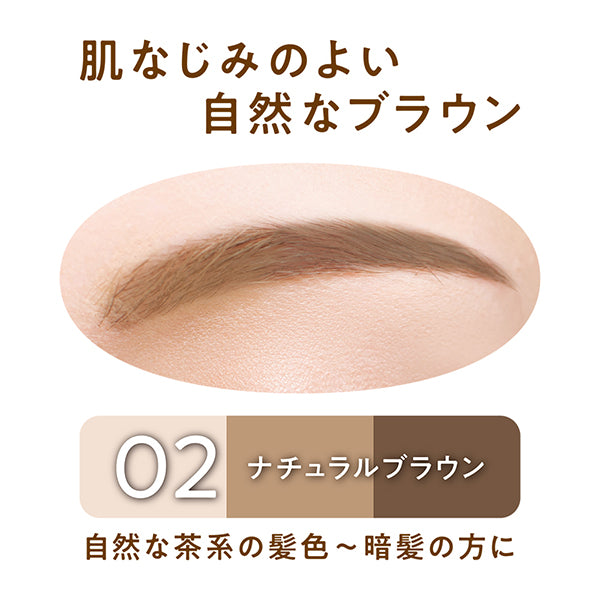 CEZANNE Eyebrow & Shade Powder (02 Natural Brown)