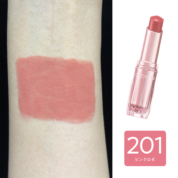 CEZANNE Lasting Gloss Lip N (201 Pink Rose)