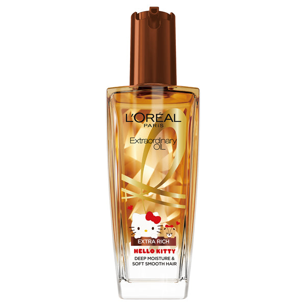 L'Oreal Paris Extraordinary Oil Extra Rich Finish Hello Kitty, 100ml