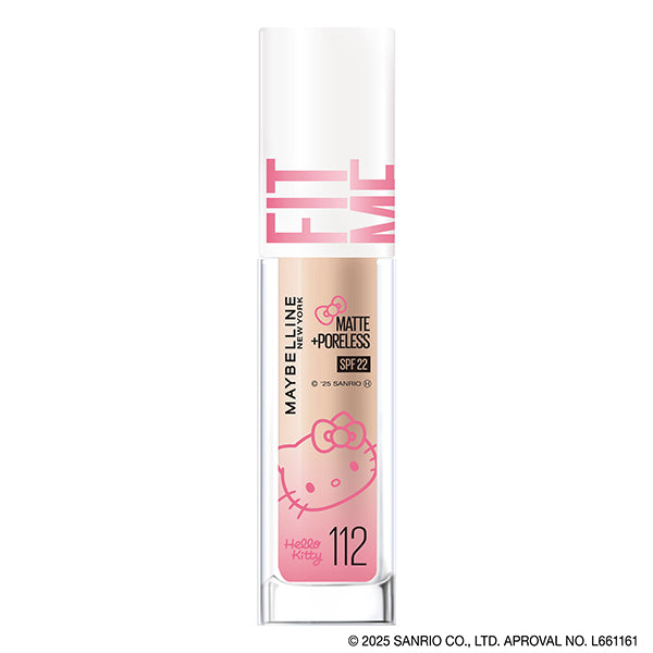 MAYBELLINE NEW YORK Fit Me Liquid Foundation R SPF22 (112), 30ml