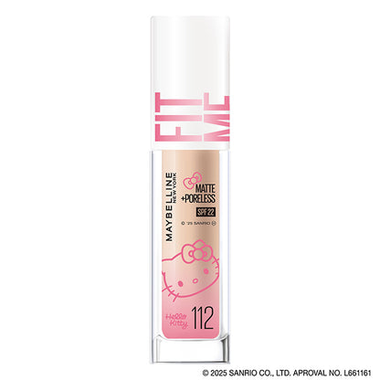 MAYBELLINE NEW YORK Fit Me Liquid Foundation R SPF22 (112), 30ml
