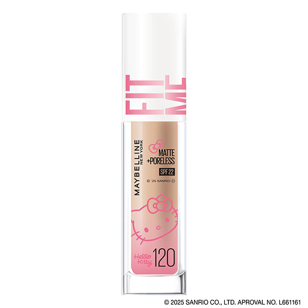 MAYBELLINE NEW YORK Fit Me Liquid Foundation R SPF22 (120), 30ml