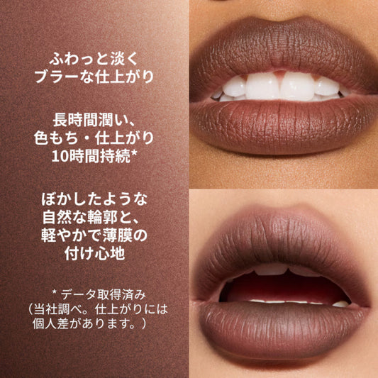 M.A.C Powder Kiss Hazy Matte Lipstick, 900 Chestnut, 3.5g