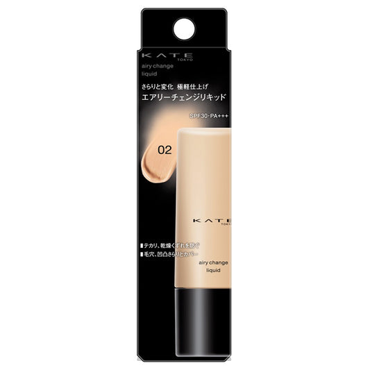 KATE Airy Change Liquid, SPF30 PA+++, 02, 25ml