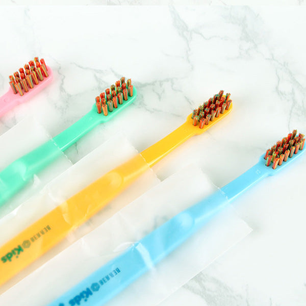 SNOWCOSTI Berbel Kids Toothbrush (Yellow), 1 Unit