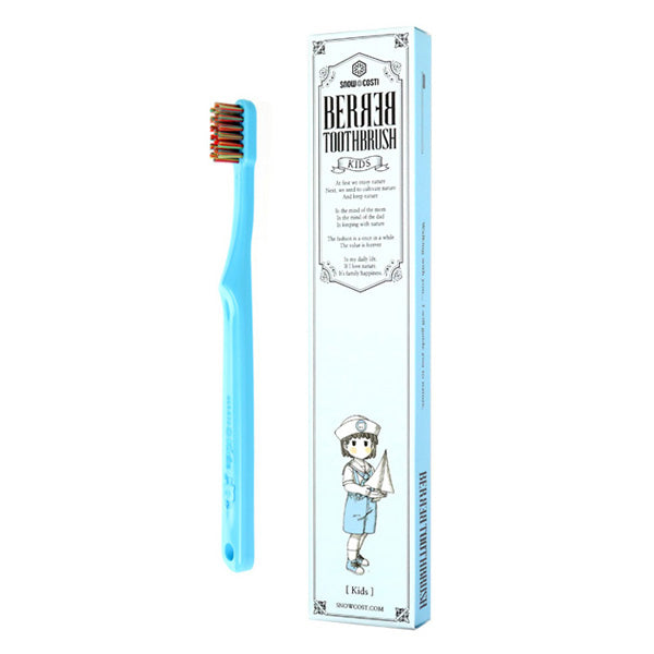 SNOWCOSTI Berbel Kids Toothbrush (Sky Blue), 1 Unit