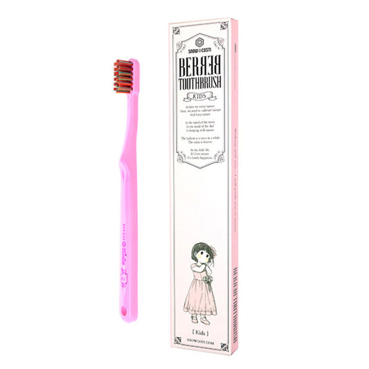 SNOWCOSTI Berbel Kids Toothbrush (Pink), 1 Unit
