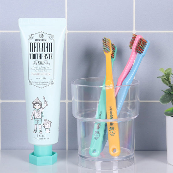 SNOWCOSTI Berbel Kids Toothpaste (Blueberry), 100g