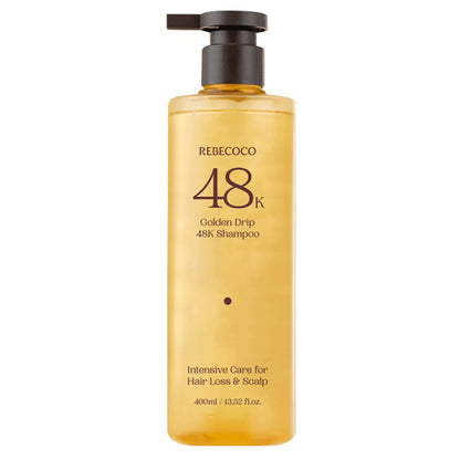 REBECOCO Golden Drip 48K Shampoo, 400ml