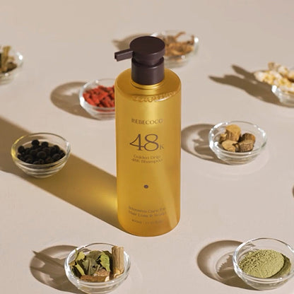 REBECOCO Golden Drip 48K Shampoo, 400ml