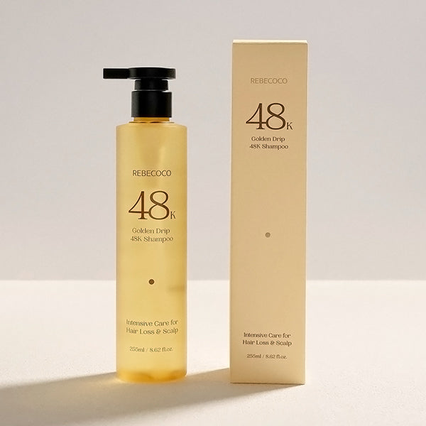 REBECOCO Golden Drip 48K Shampoo, 255ml