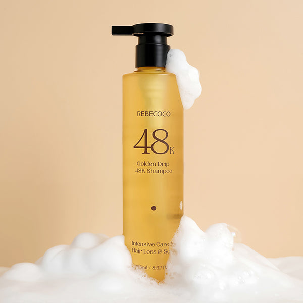 REBECOCO Golden Drip 48K Shampoo, 255ml