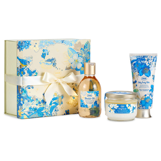 SABON 3STEP Body Care Kit Jasmine Wonder, 300ml, 320g, 200ml