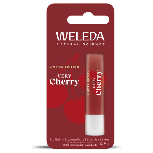 Weleda Berry Cherry Lip Balm (Limited Edition, Sweet Cherry Scent)