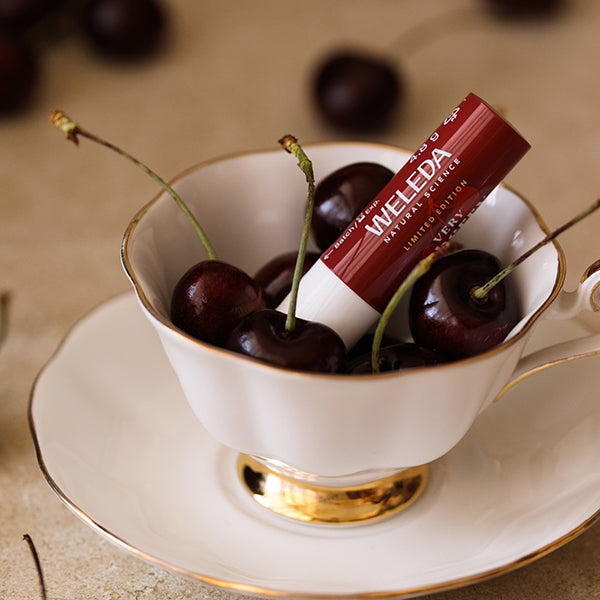 Weleda Berry Cherry Lip Balm (Limited Edition, Sweet Cherry Scent)