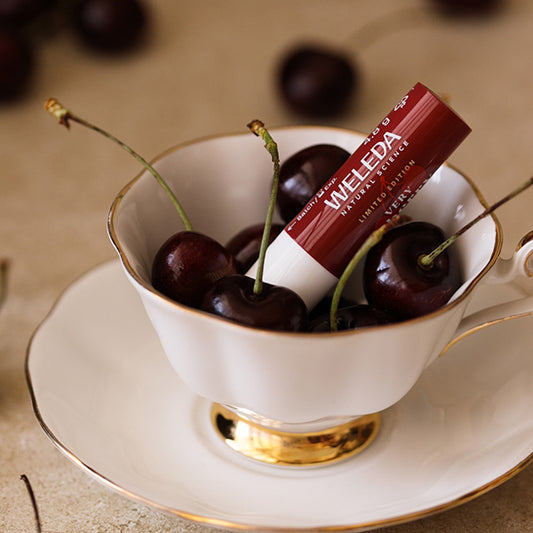 Weleda Berry Cherry Lip Balm (Limited Edition, Sweet Cherry Scent)