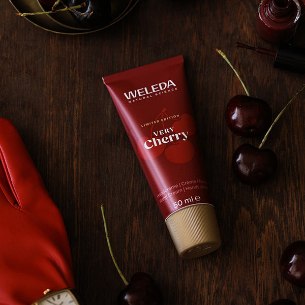 Weleda Berry Cherry Hand Cream (Limited Edition, Sweet Cherry Scent), 50ml