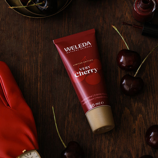Weleda Berry Cherry Hand Cream (Limited Edition, Sweet Cherry Scent), 50ml