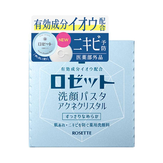 Rosette Face Wash Pasta Acne Crystal, 90g