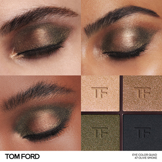 TOM FORD RUNWAY Eye Color Quad Crème 47 (Olive Smoke)
