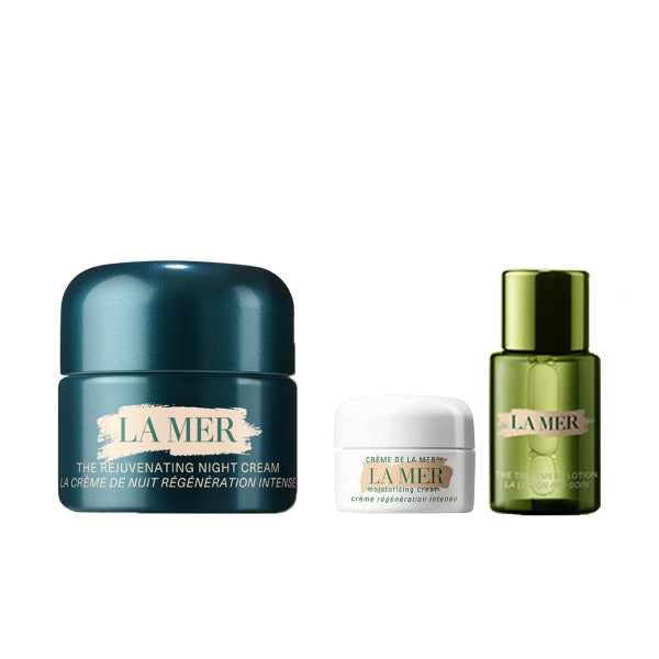 La Mer The Moisturizing Night Cream Set, 30ml + 3.5ml + 15ml