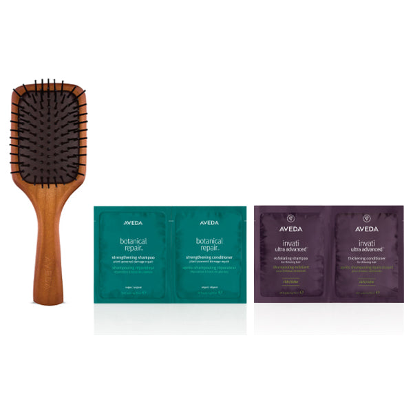 AVEDA Mini Paddle Brush Set