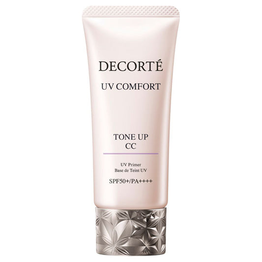 COSME DECORTE UV Comfort Tone Up CC, SPF50+ PA++++, 10 Lavender Rose, 30ml, Aromatic Green Tea Scent