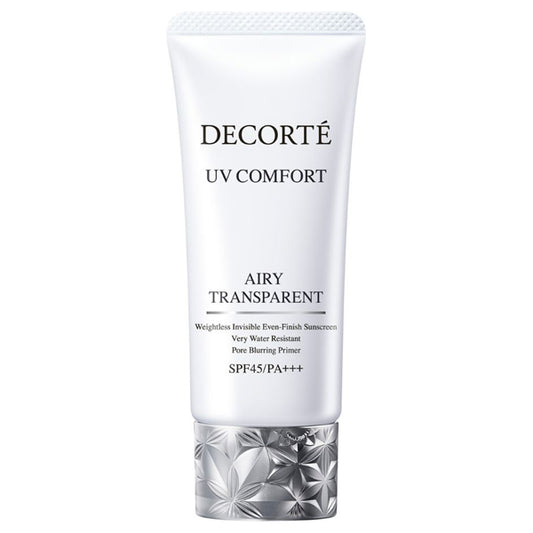 COSME DECORTE UV Comfort Airy Transparent, SPF45 PA+++, 30ml, Aromatic Green Tea Scent