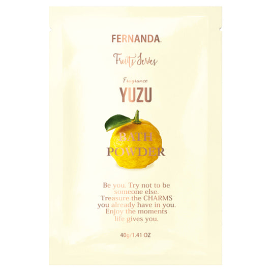 FERNANDA Bath Powder Thickening Bath (Yuzu), 40g
