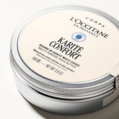 L'Occitane Qualité Confort Organic Shea Butter, 150ml