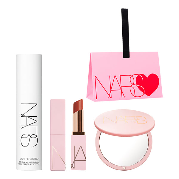 NARS Limited Edition Tone-Up Veil & Lip Balm N Kit (277 Aragon), 3g, 30ml, 1 Sheet, 1 Piece