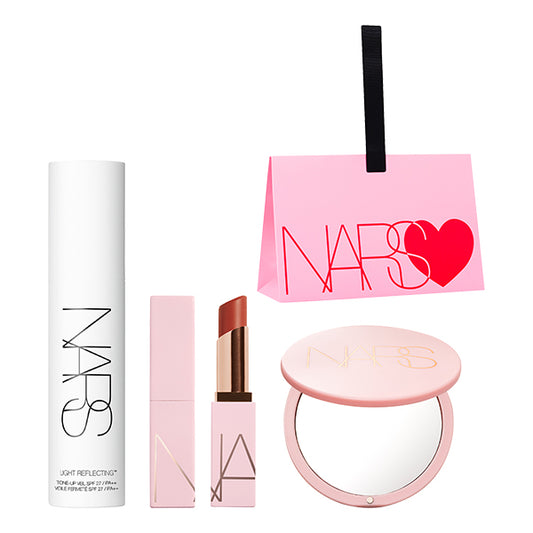 NARS Limited Edition Tone-Up Veil & Lip Balm N Kit (277 Aragon), 3g, 30ml, 1 Sheet, 1 Piece