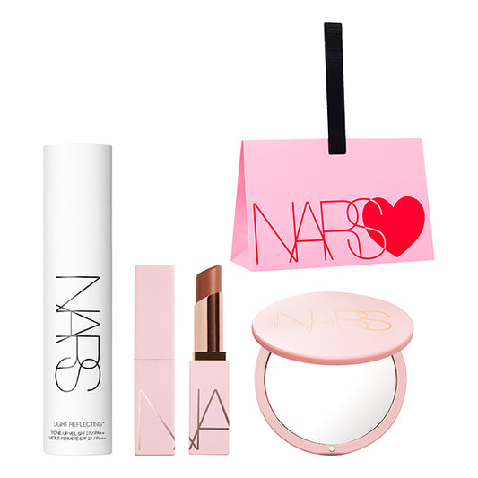 NARS Limited Edition Tone-Up Veil & Lip Balm N Kit (232 Crush), 3g, 30ml, 1 Sheet, 1 Piece