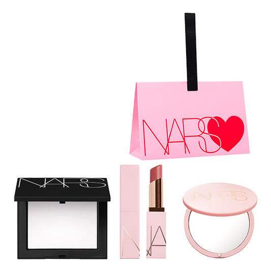 NARS Pre-order from 12:00 on January 2nd Setting Powder & Lip Balm N Kit, 888 DOLCE VITA, 3g, 10g, 1 sheet, 1 piece